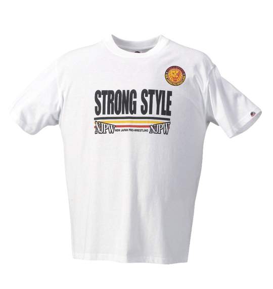 NJPW  Tシャツ（半袖） ホワイト
