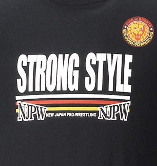 NJPW  Tシャツ（半袖） ブラック