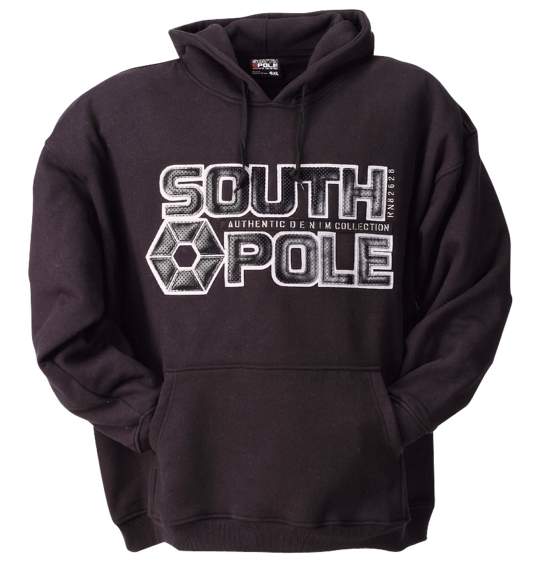 SOUTHPOLE パーカートレーナー ブラック