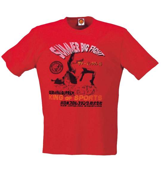 NJPW  Ｔシャツ（半袖） レッド
