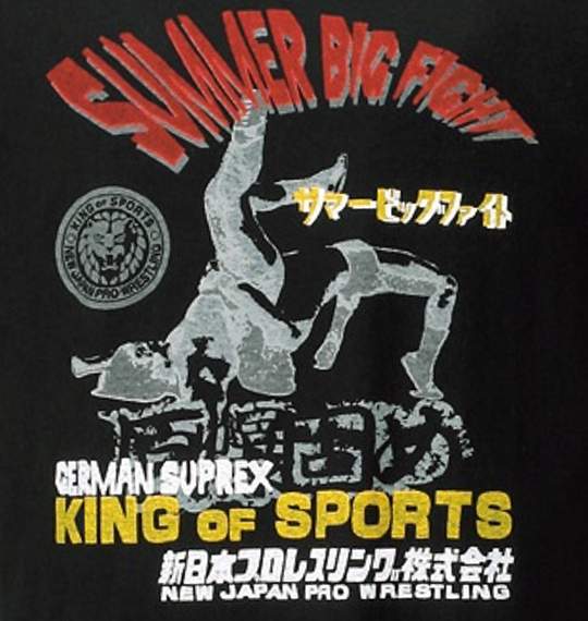 NJPW  Ｔシャツ（半袖） ブラック